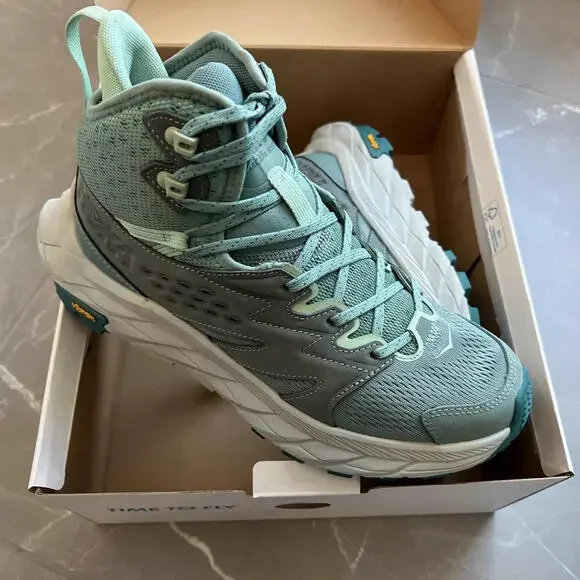 $169 Hoka Anacapa Breeze Mid color-trellis / mist green Size 9.5 B - Picture 4 of 12